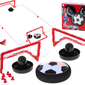 Latająca lewitująca piłka nożna krążek cymbergaj hoverball z bramkami